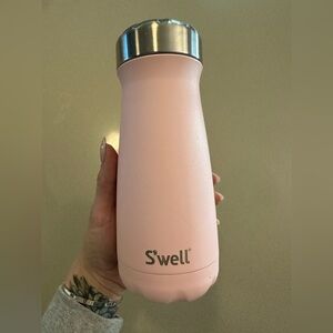 S’well Pink Traveler Mug – 16 oz Stainless Steel – Wide Mouth
